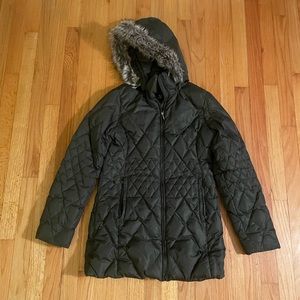 Eddie Bauer Parka in Olive Green